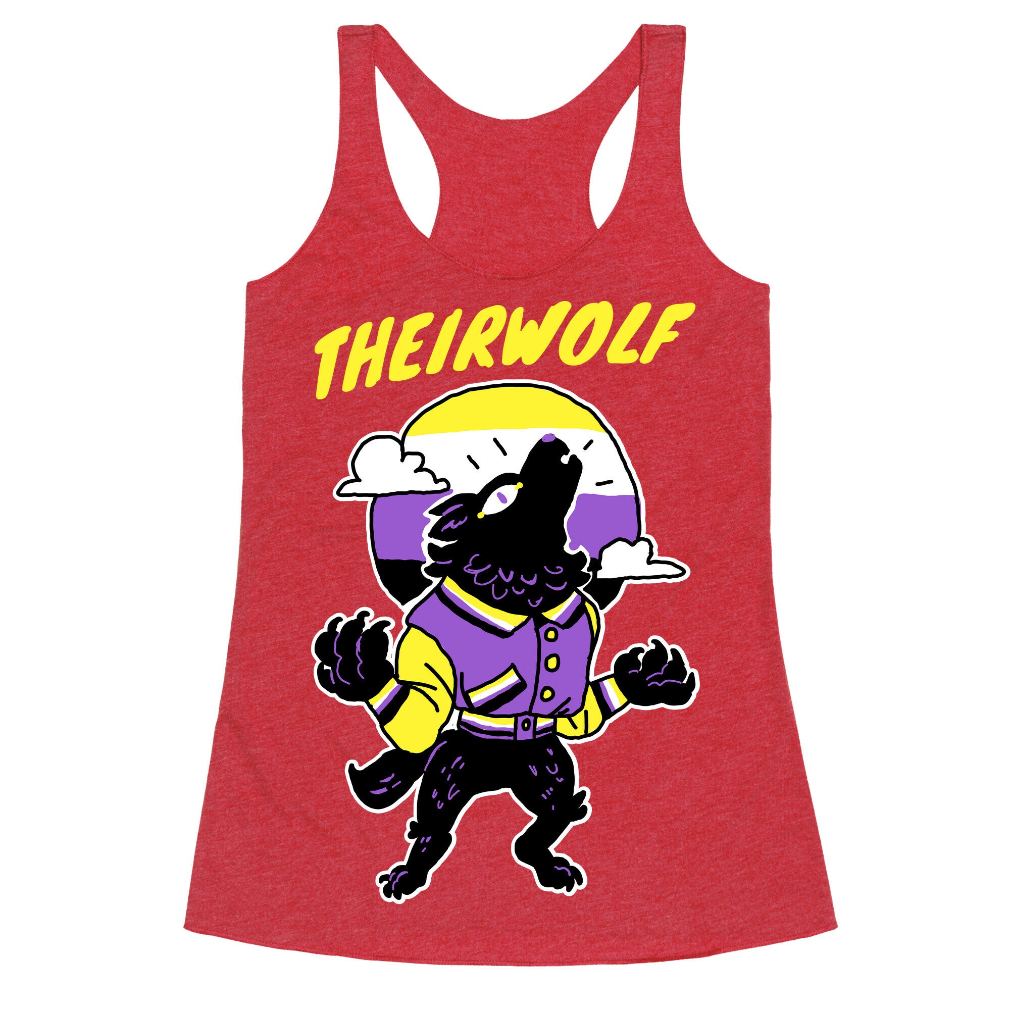 Theirwolf Racerback Tank