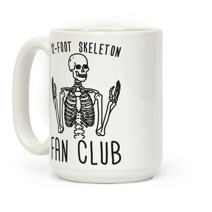 12-Foot Skeleton Fan Club Coffee Mug