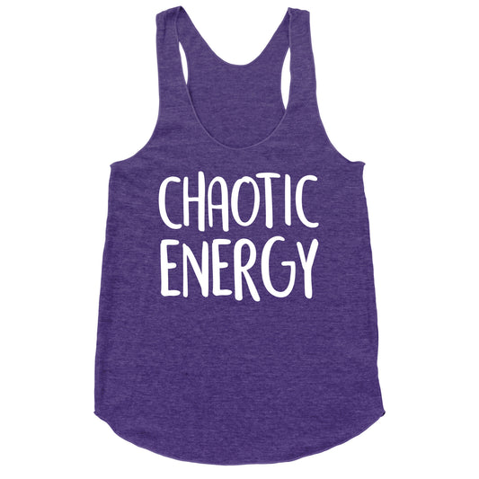 Chaotic Energy Racerback Tank