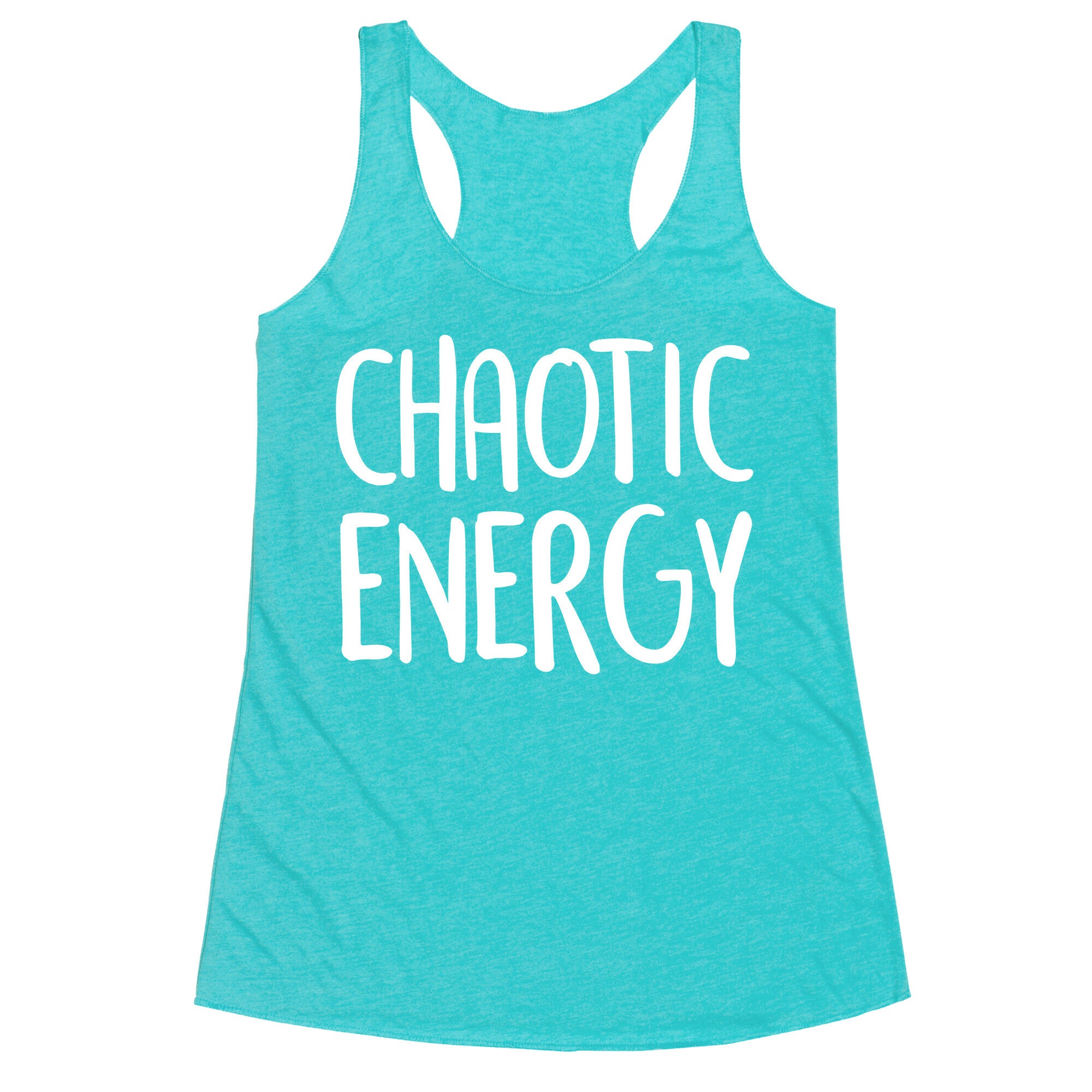 Chaotic Energy Racerback Tank