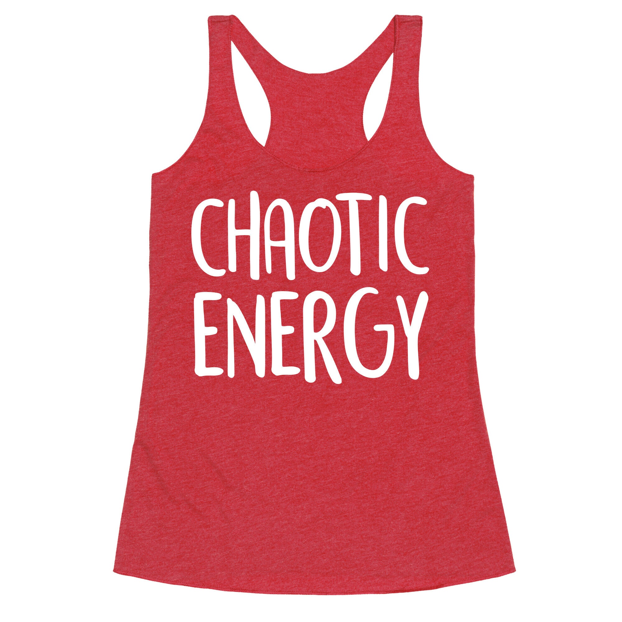 Chaotic Energy Racerback Tank