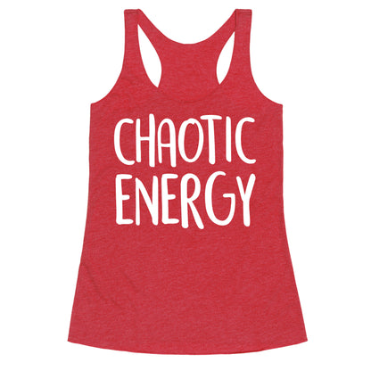Chaotic Energy Racerback Tank