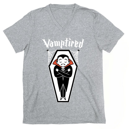 Vamptired Tired Vampire V-Neck