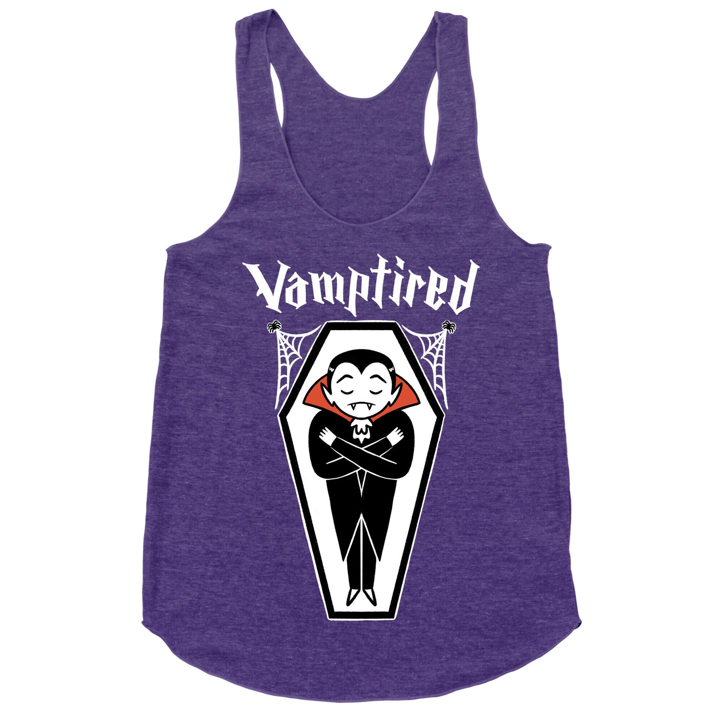 Vamptired Tired Vampire Racerback Tank