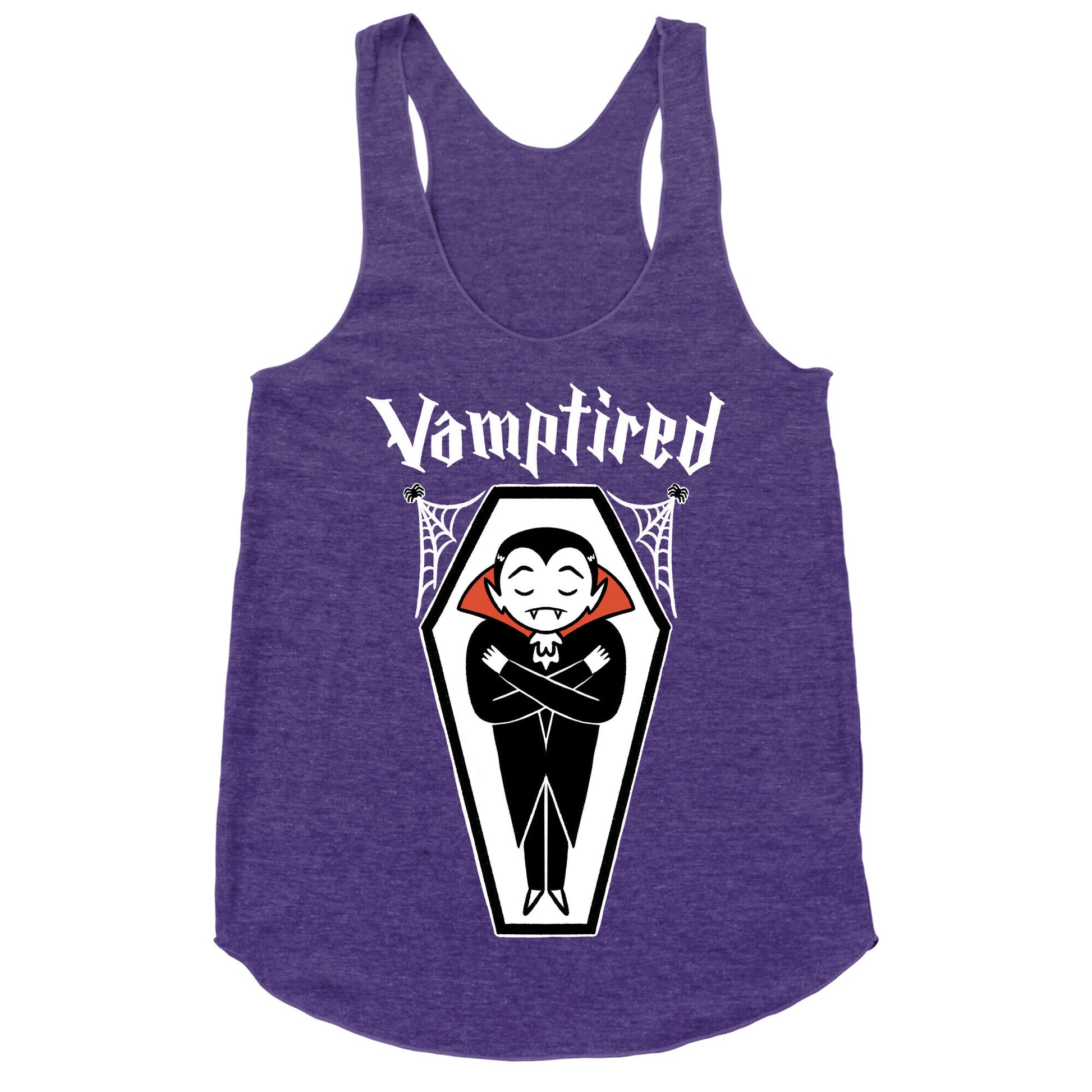 Vamptired Tired Vampire Racerback Tank