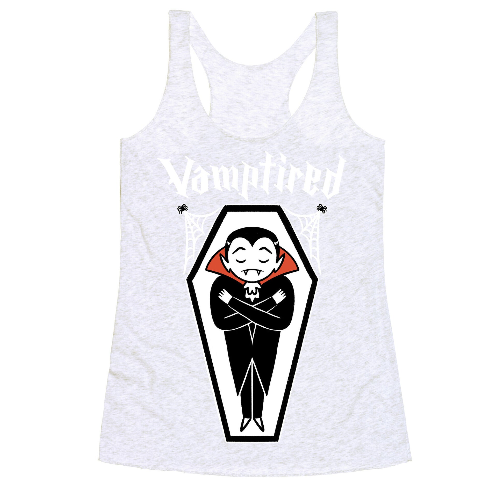 Vamptired Tired Vampire Racerback Tank
