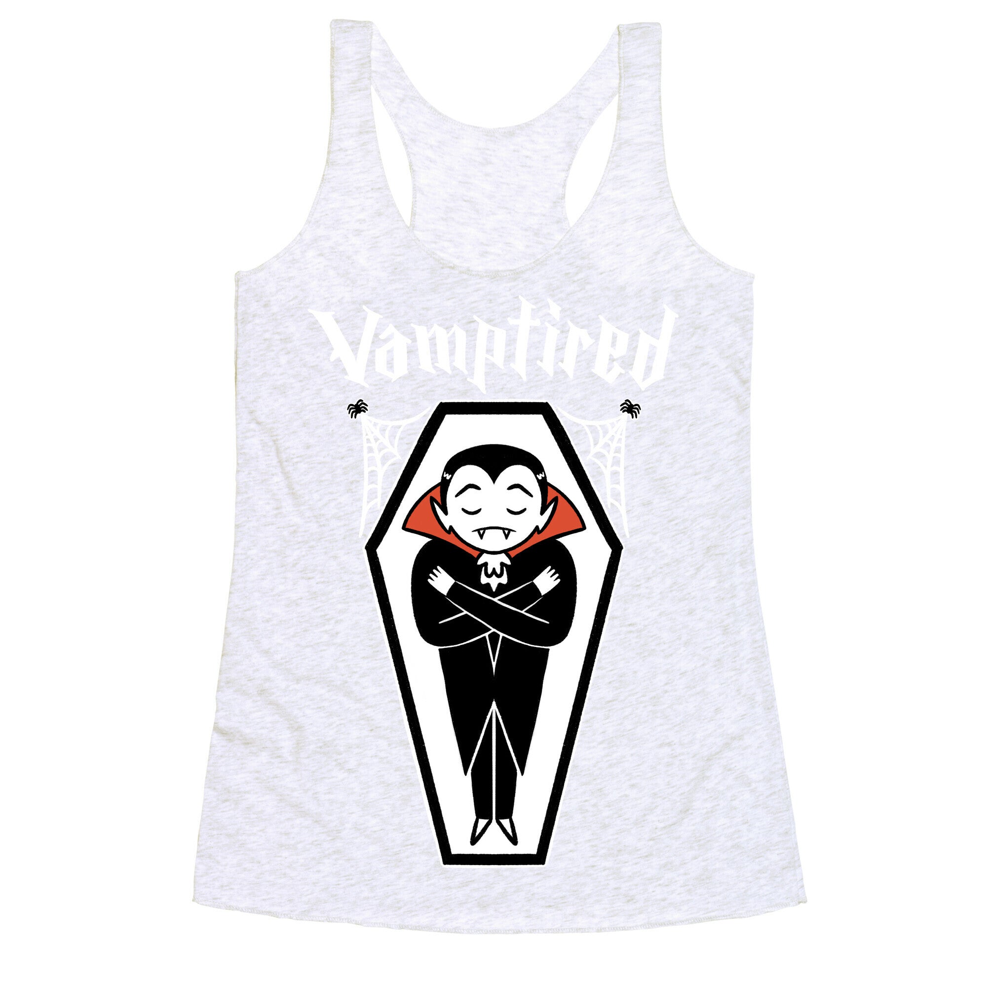 Vamptired Tired Vampire Racerback Tank