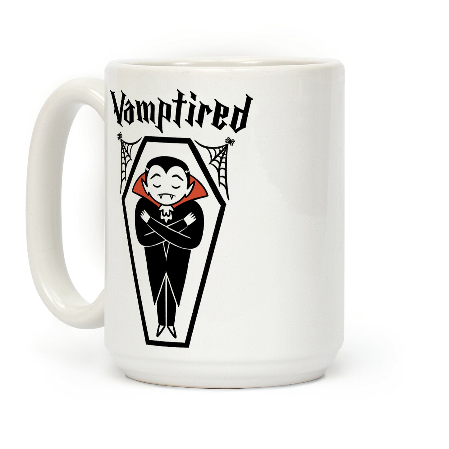 Vamptired Tired Vampire Coffee Mug