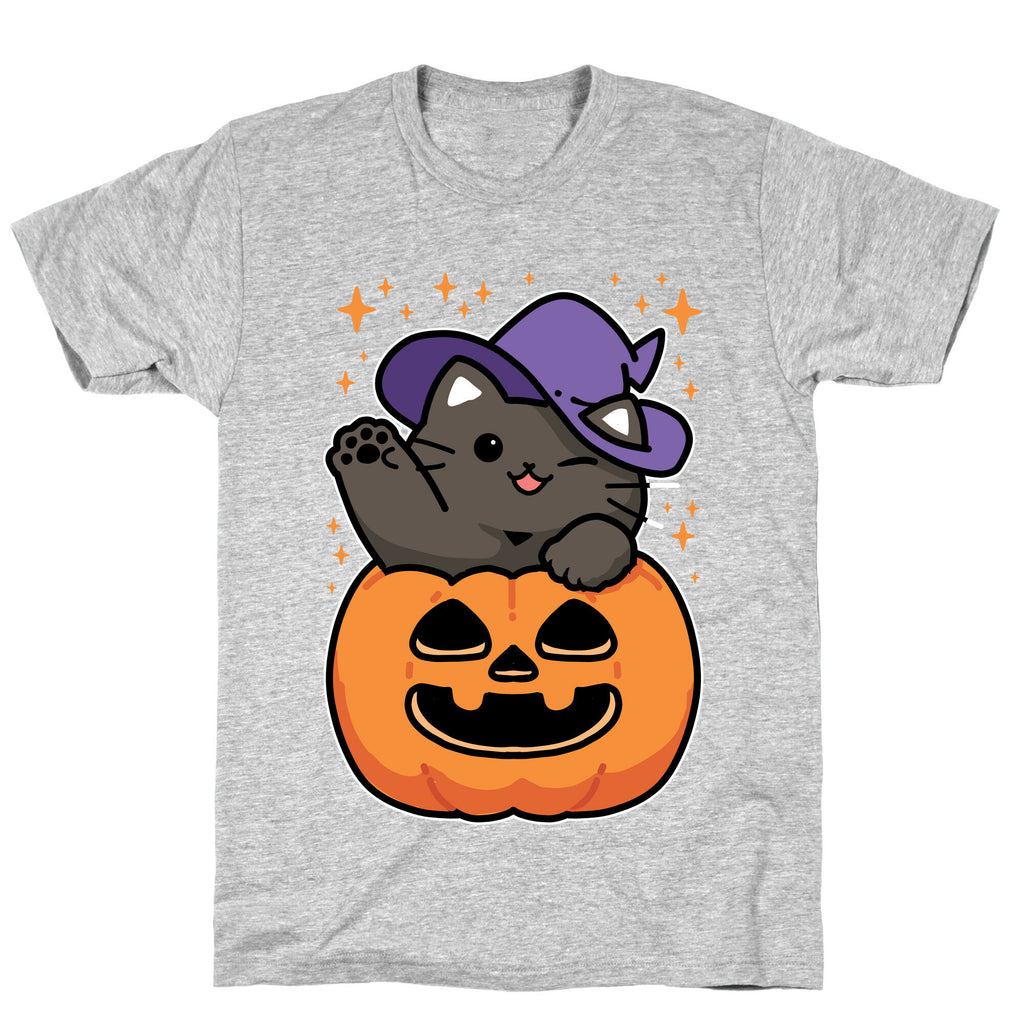 Cute Halloween Cat T-Shirt