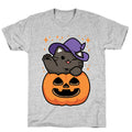 Cute Halloween Cat T-Shirt