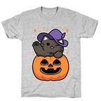 Cute Halloween Cat T-Shirt