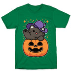 Cute Halloween Cat T-Shirt