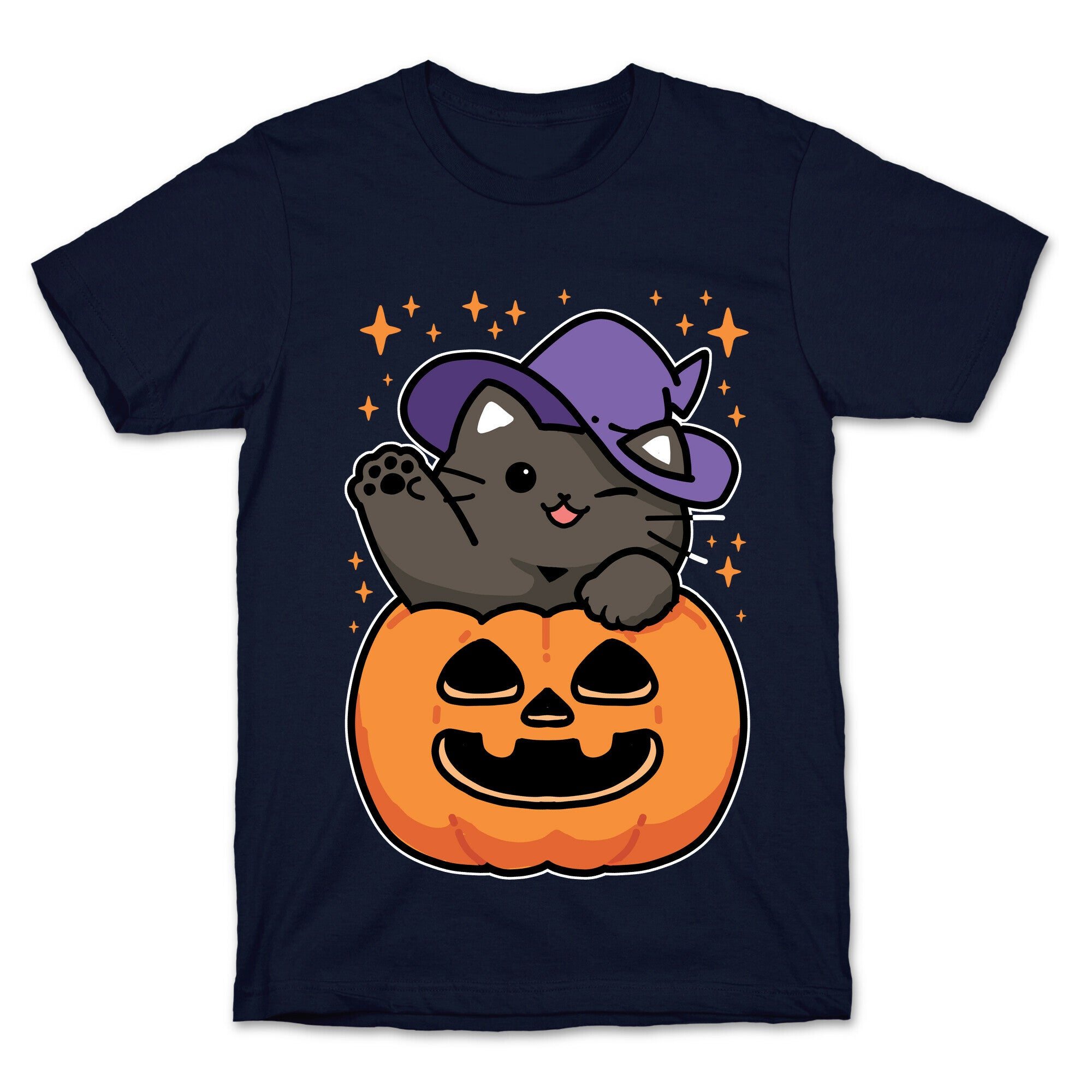 Cute Halloween Cat T-Shirt
