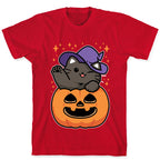 Cute Halloween Cat T-Shirt