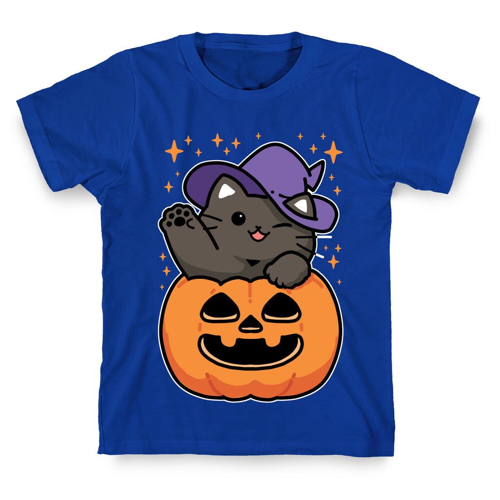 Cute Halloween Cat T-Shirt