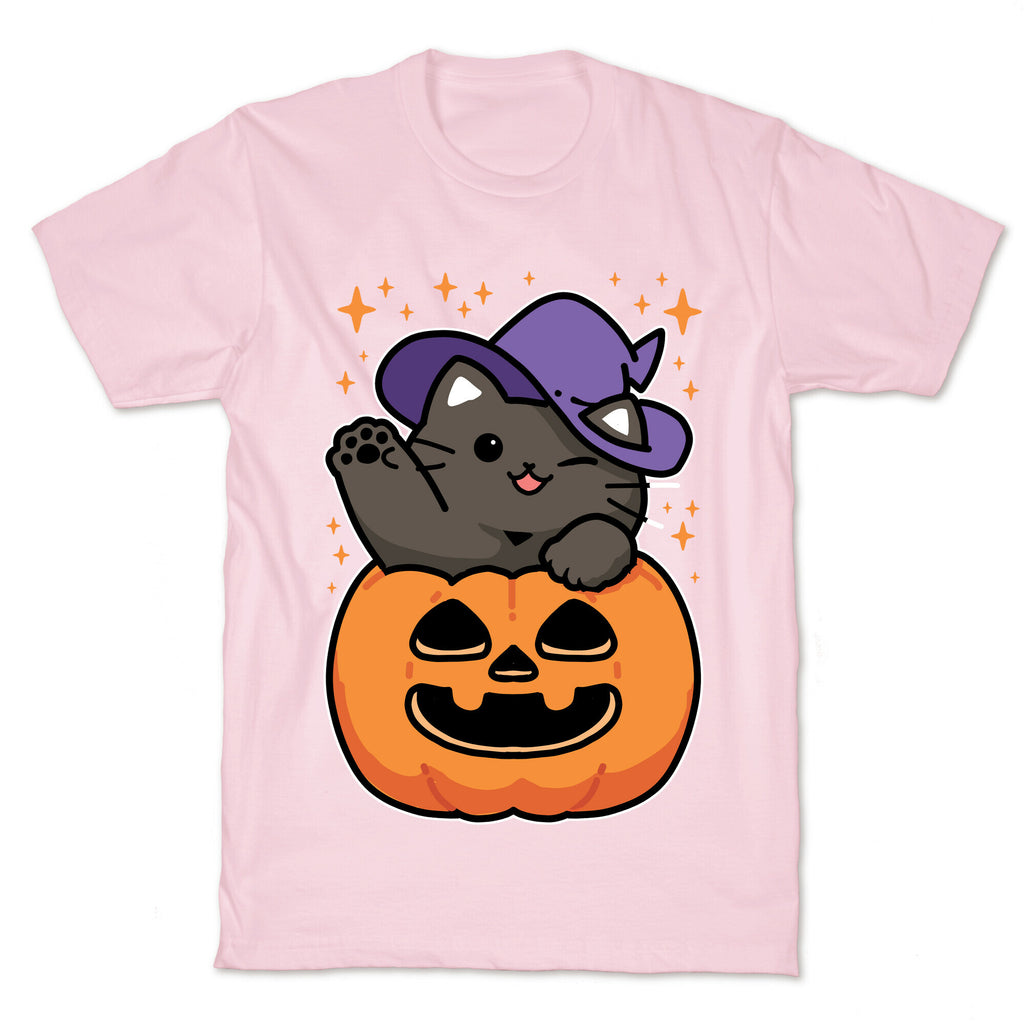 Cute Halloween Cat T-Shirt