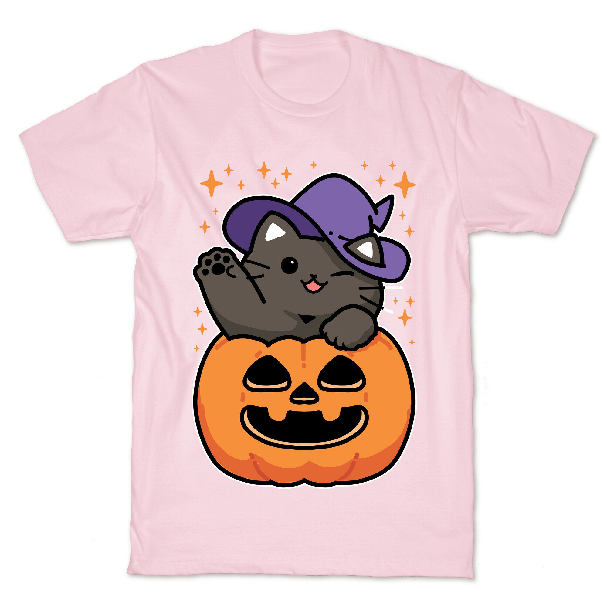 Cute Halloween Cat T-Shirt