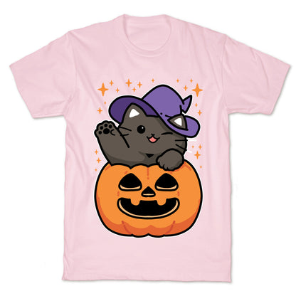 Cute Halloween Cat T-Shirt