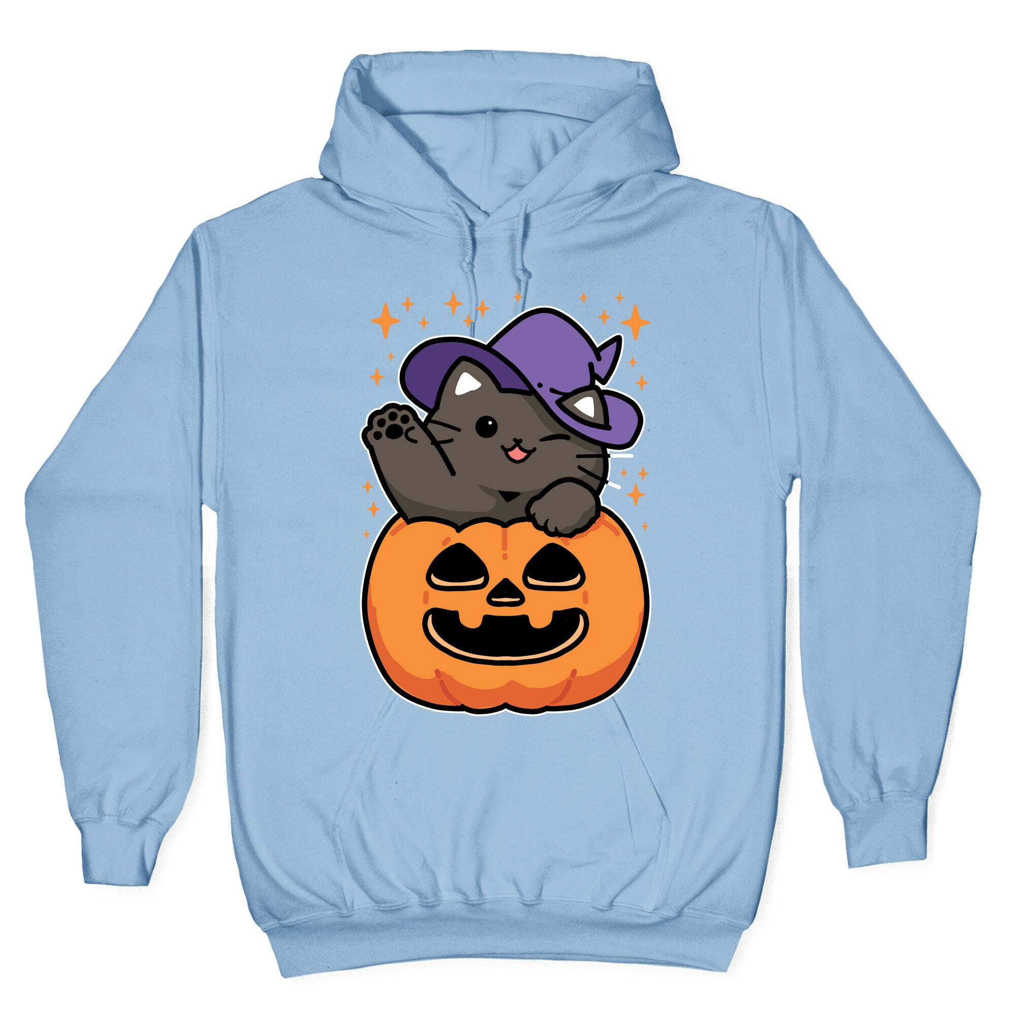 Cute Halloween Cat Hoodie