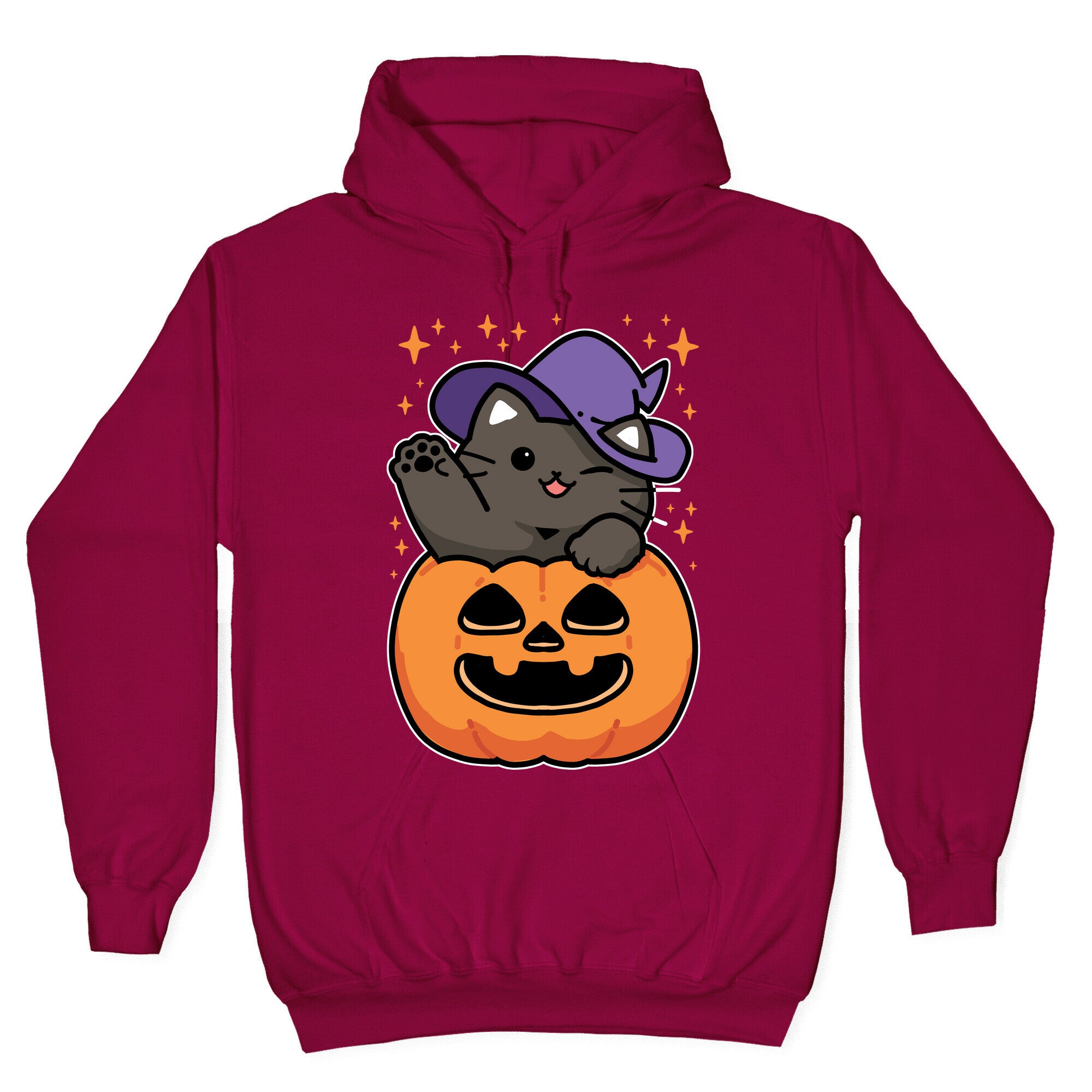 Cute Halloween Cat Hoodie