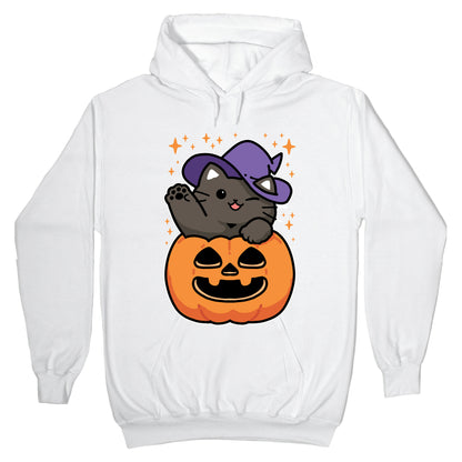 Cute Halloween Cat Hoodie