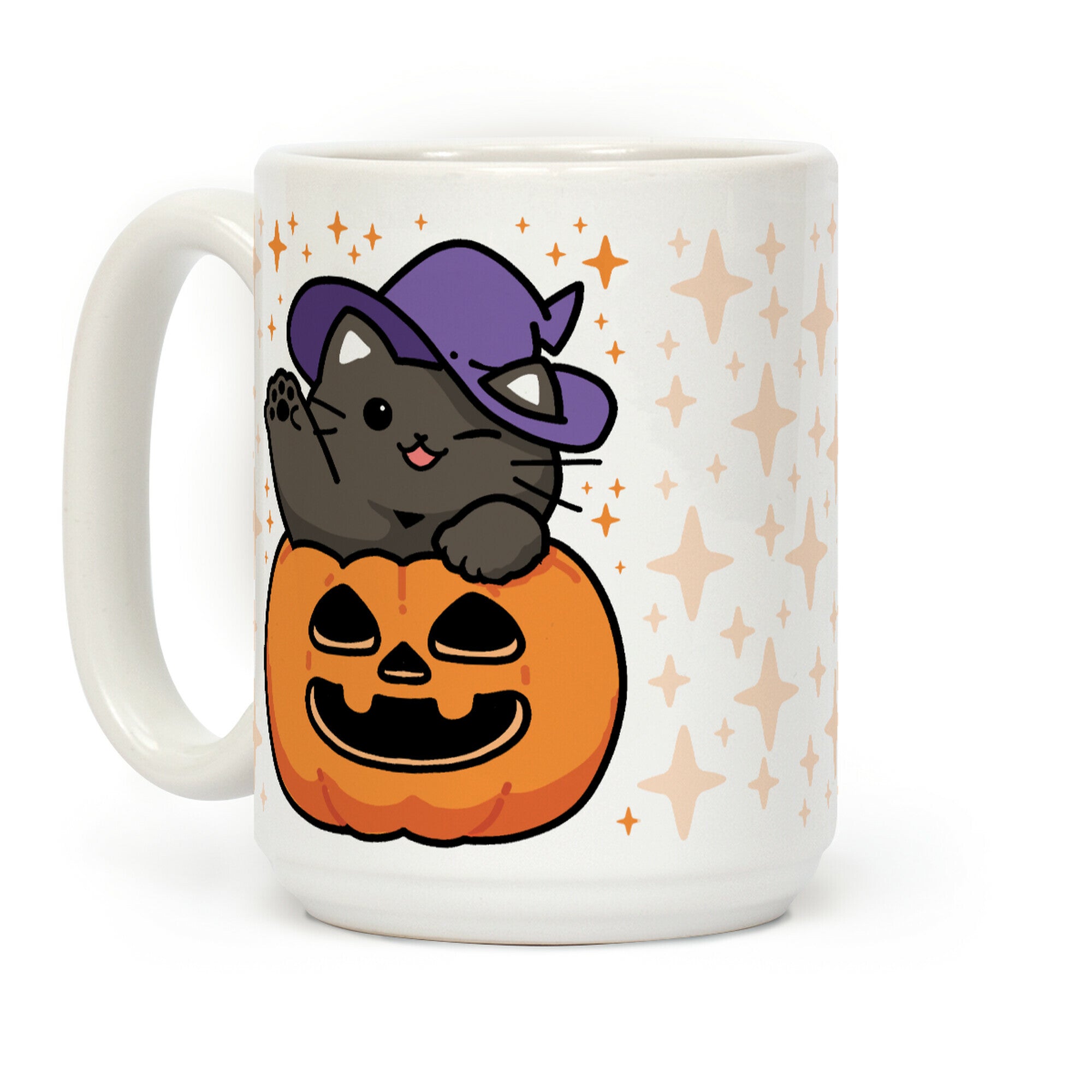 Cute Halloween Cat Coffee Mug