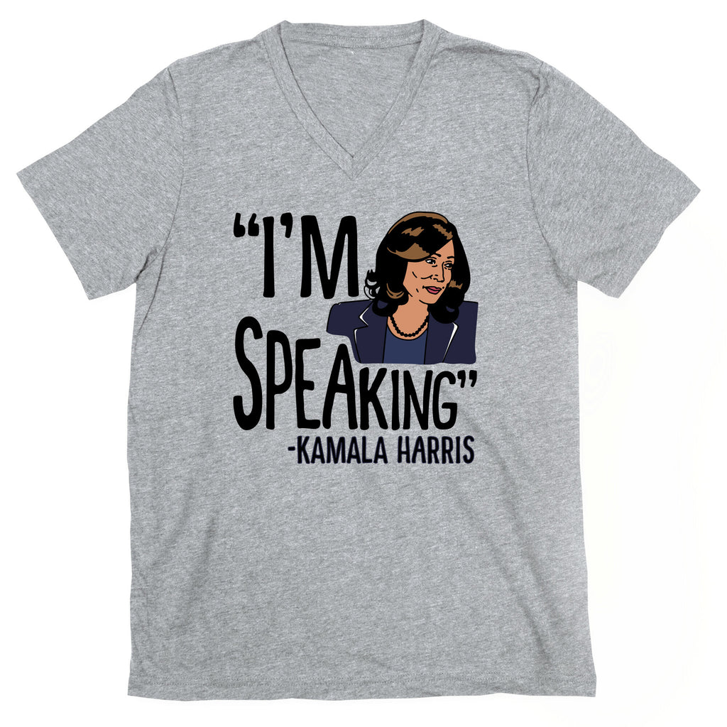 I'm Speaking Kamala Harris V-Neck