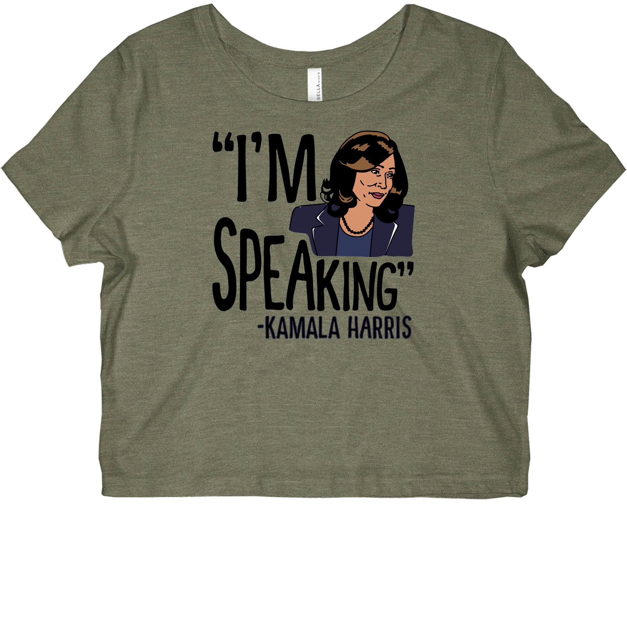 I'm Speaking Kamala Harris Graphic Baby Tee
