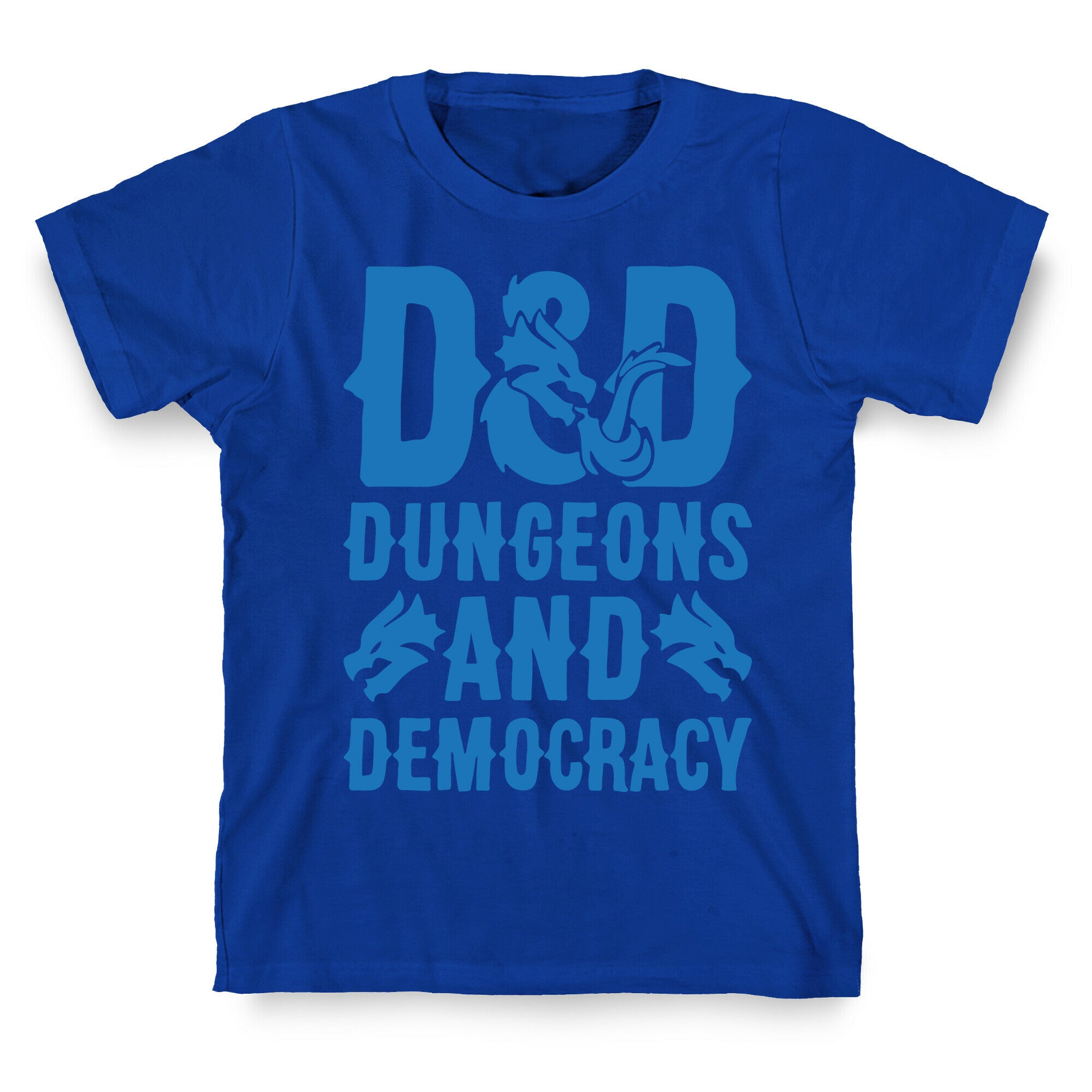 Dungeons and Democracy Parody T-Shirt