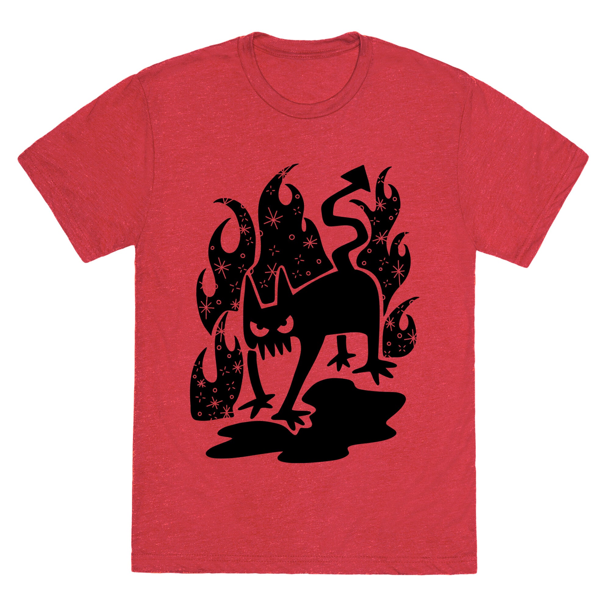 Demon Cat Unisex Triblend Tee