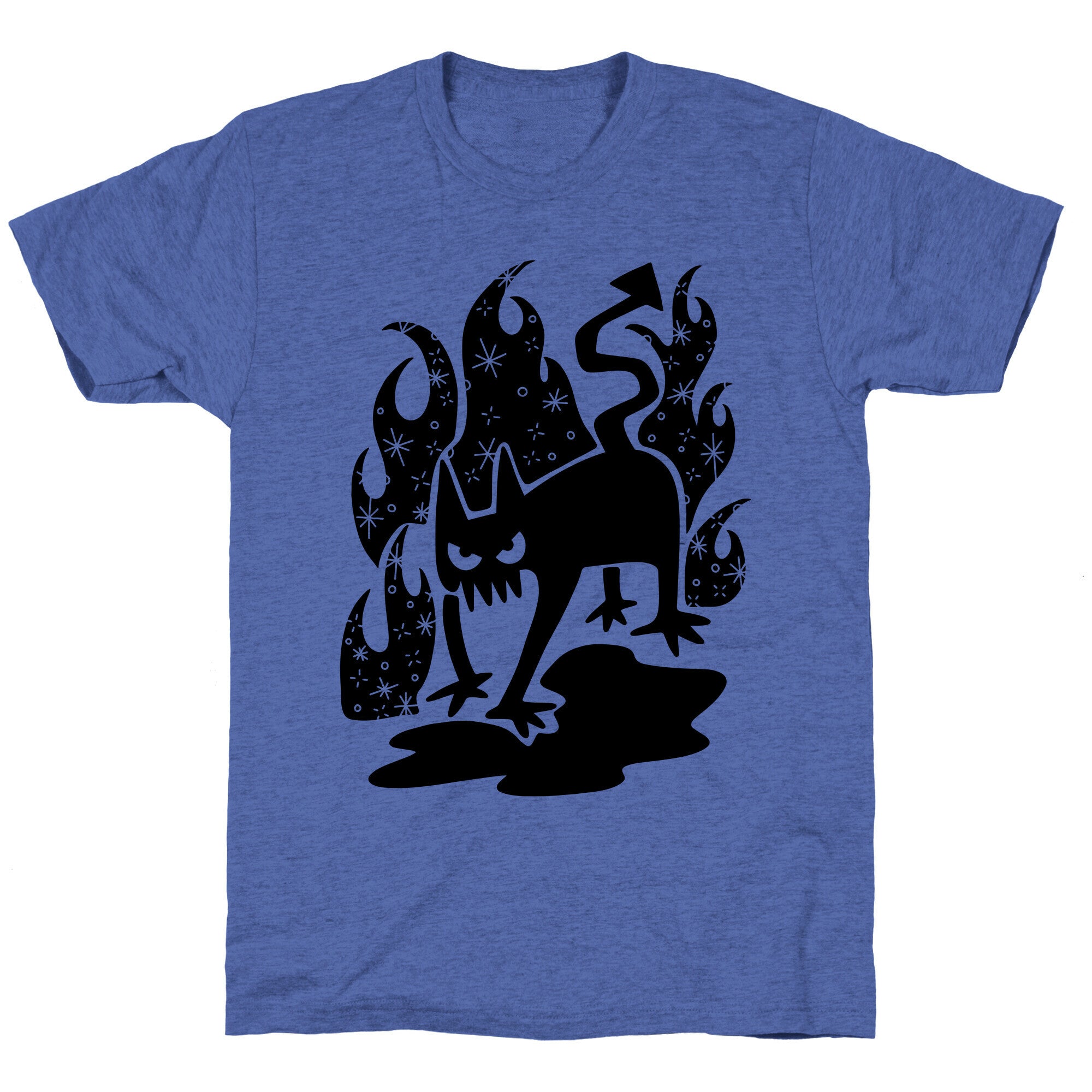 Demon Cat Unisex Triblend Tee
