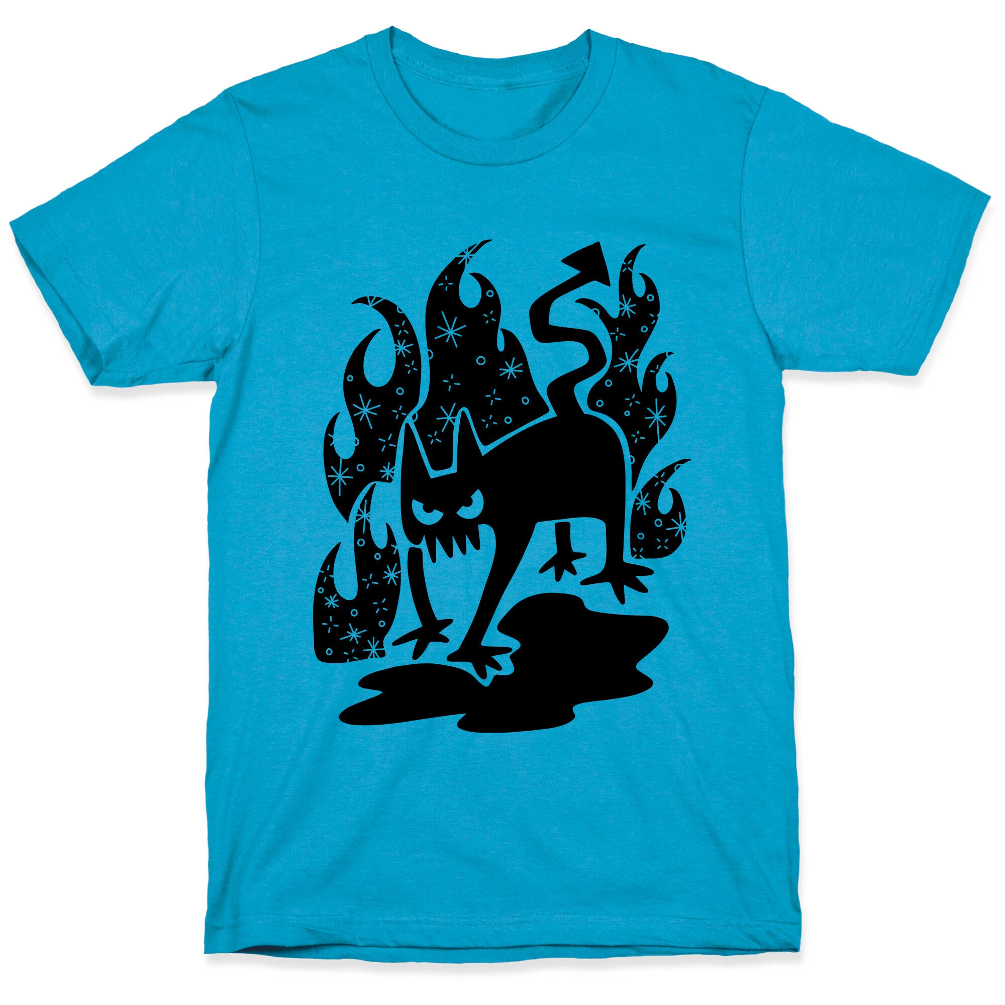 Demon Cat Unisex Triblend Tee