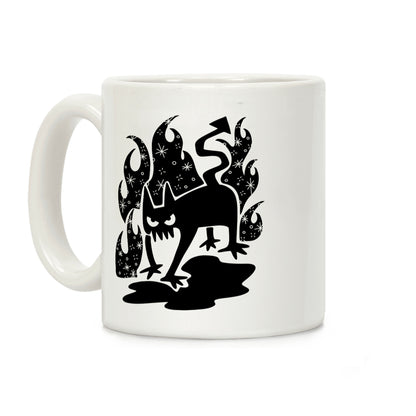 Demon Cat Coffee Mug