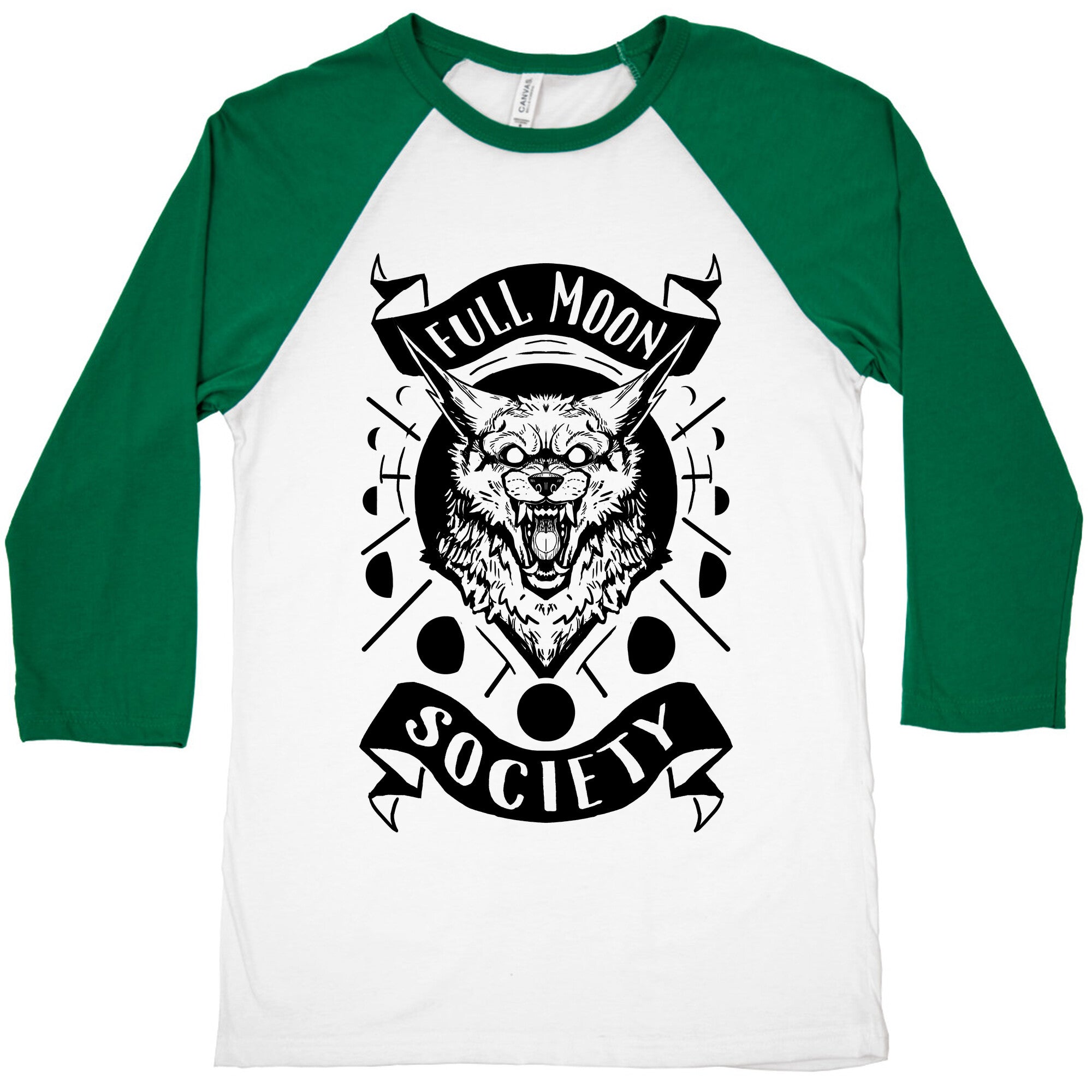 Full Moon Society Baseball Tee