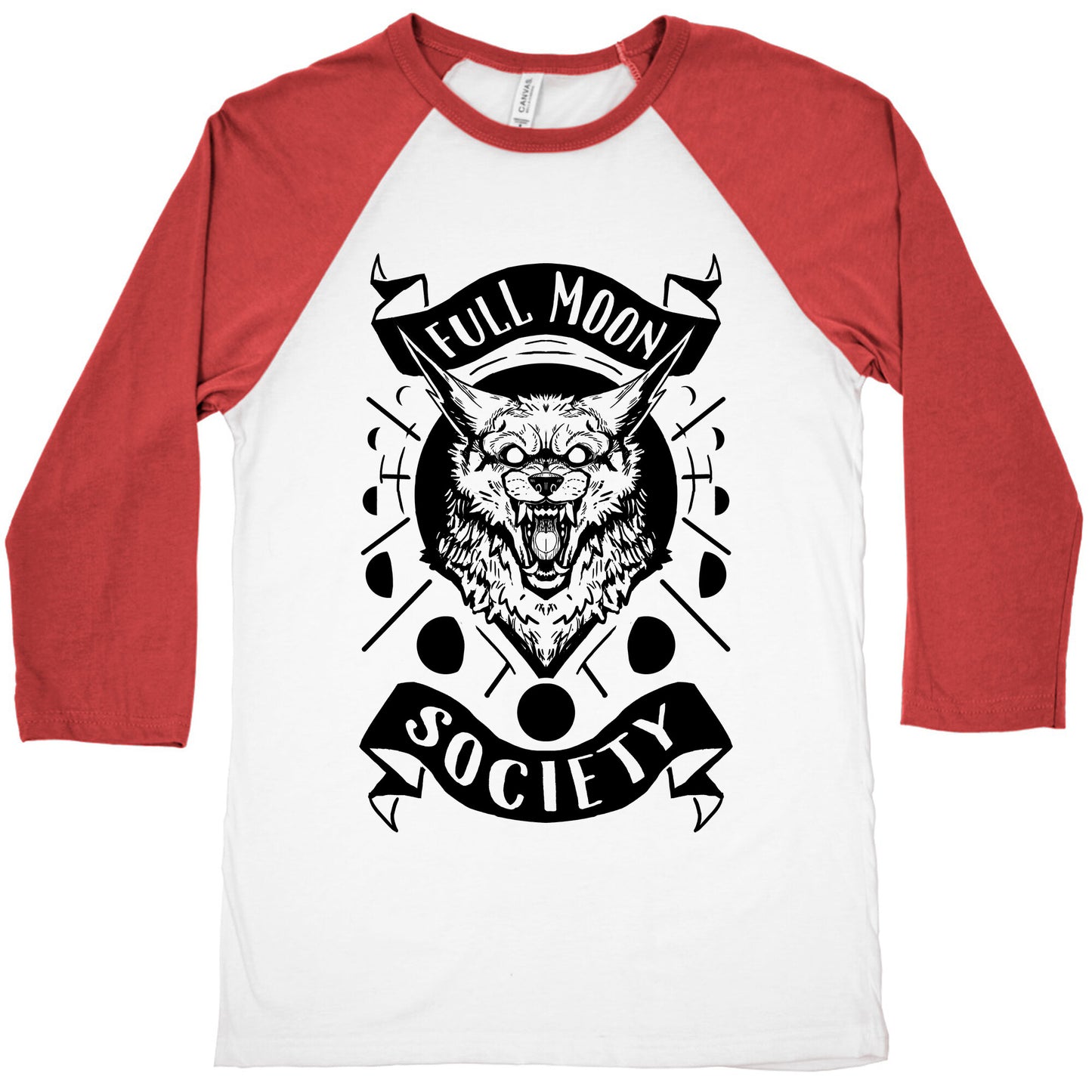Full Moon Society Baseball Tee