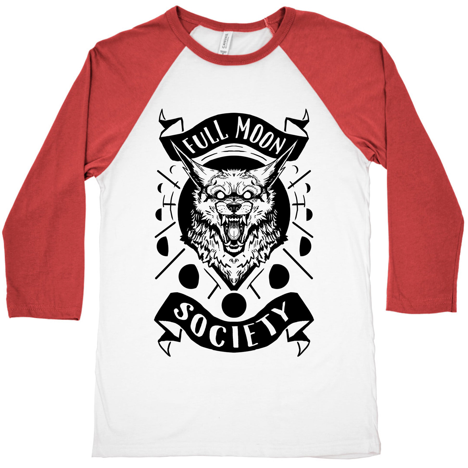 Full Moon Society Baseball Tee