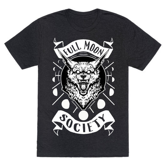 Full Moon Society Unisex Triblend Tee