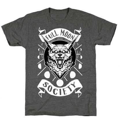 Full Moon Society Unisex Triblend Tee
