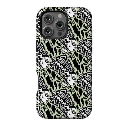 She's Alive Bride of Frankenstein Parody Phone Case