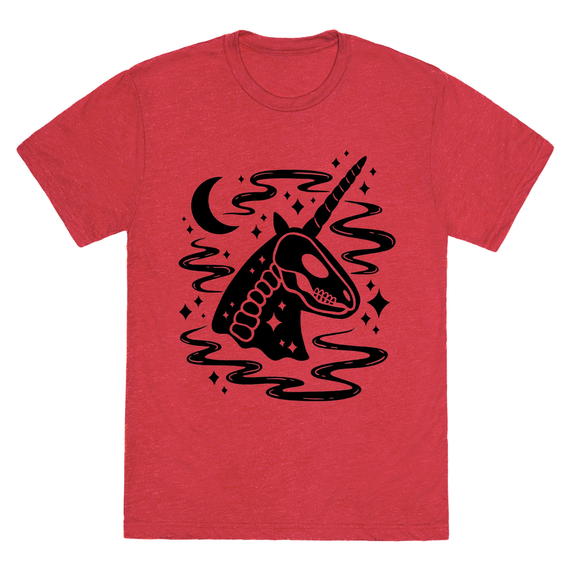 Spooky Ghost Unicorn Unisex Triblend Tee