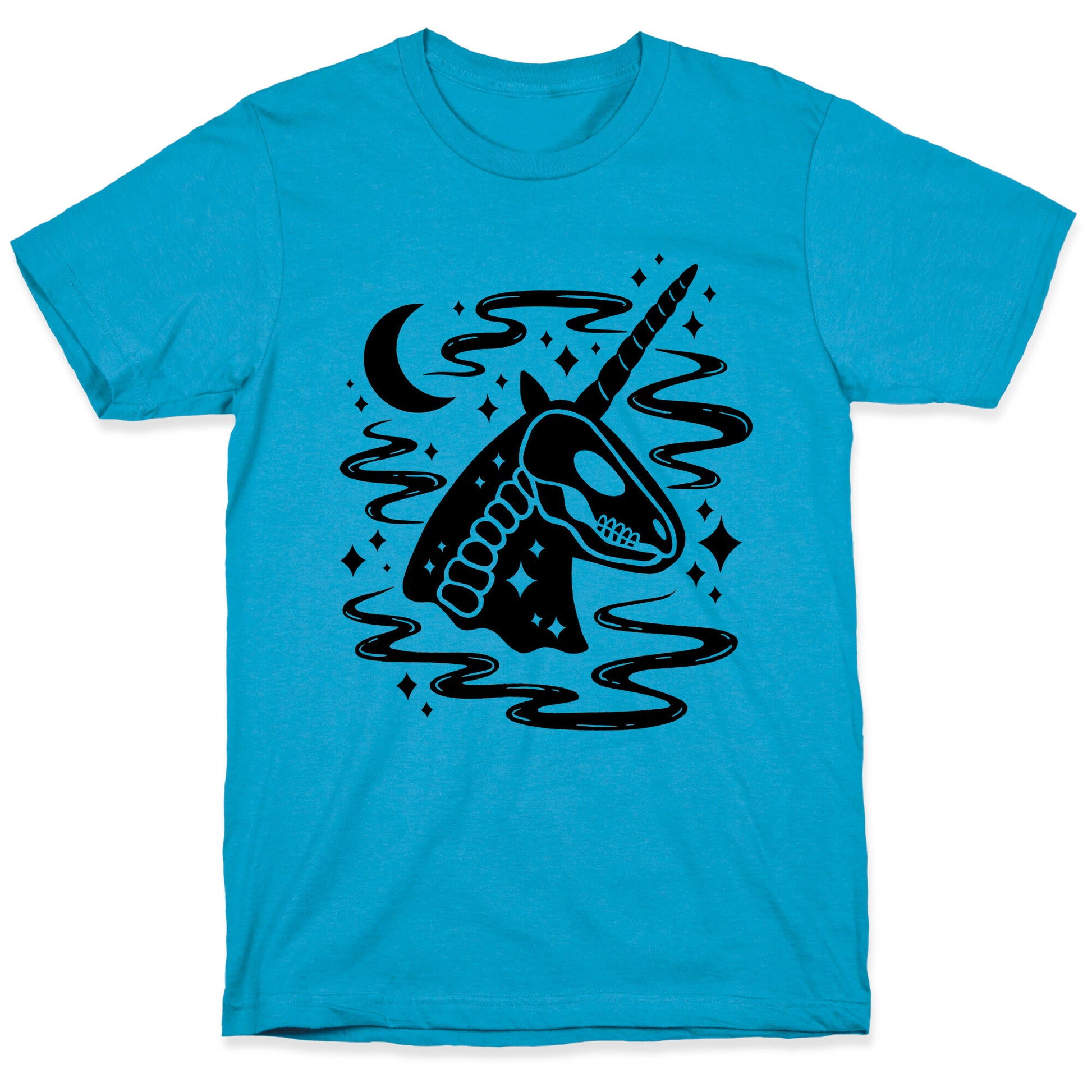 Spooky Ghost Unicorn Unisex Triblend Tee