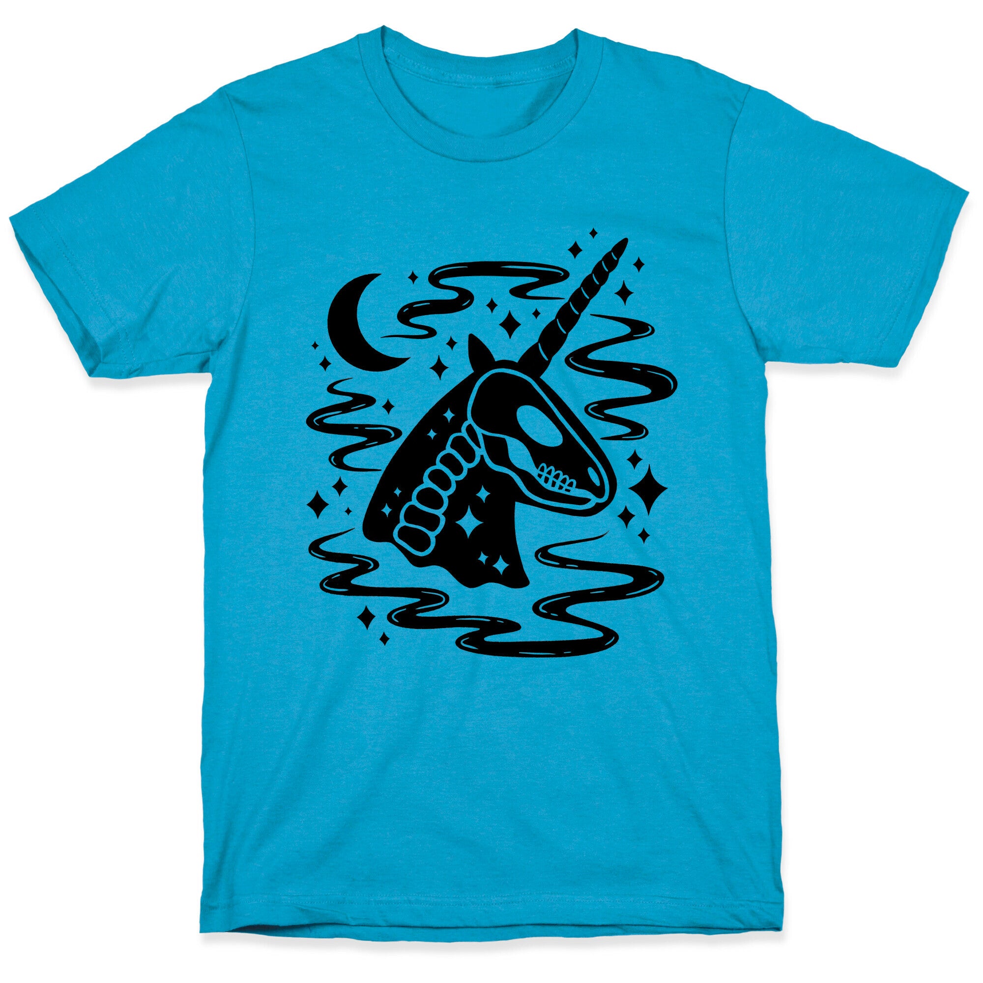 Spooky Ghost Unicorn Unisex Triblend Tee