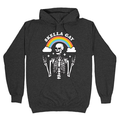Skella Gay Skeleton Hoodie