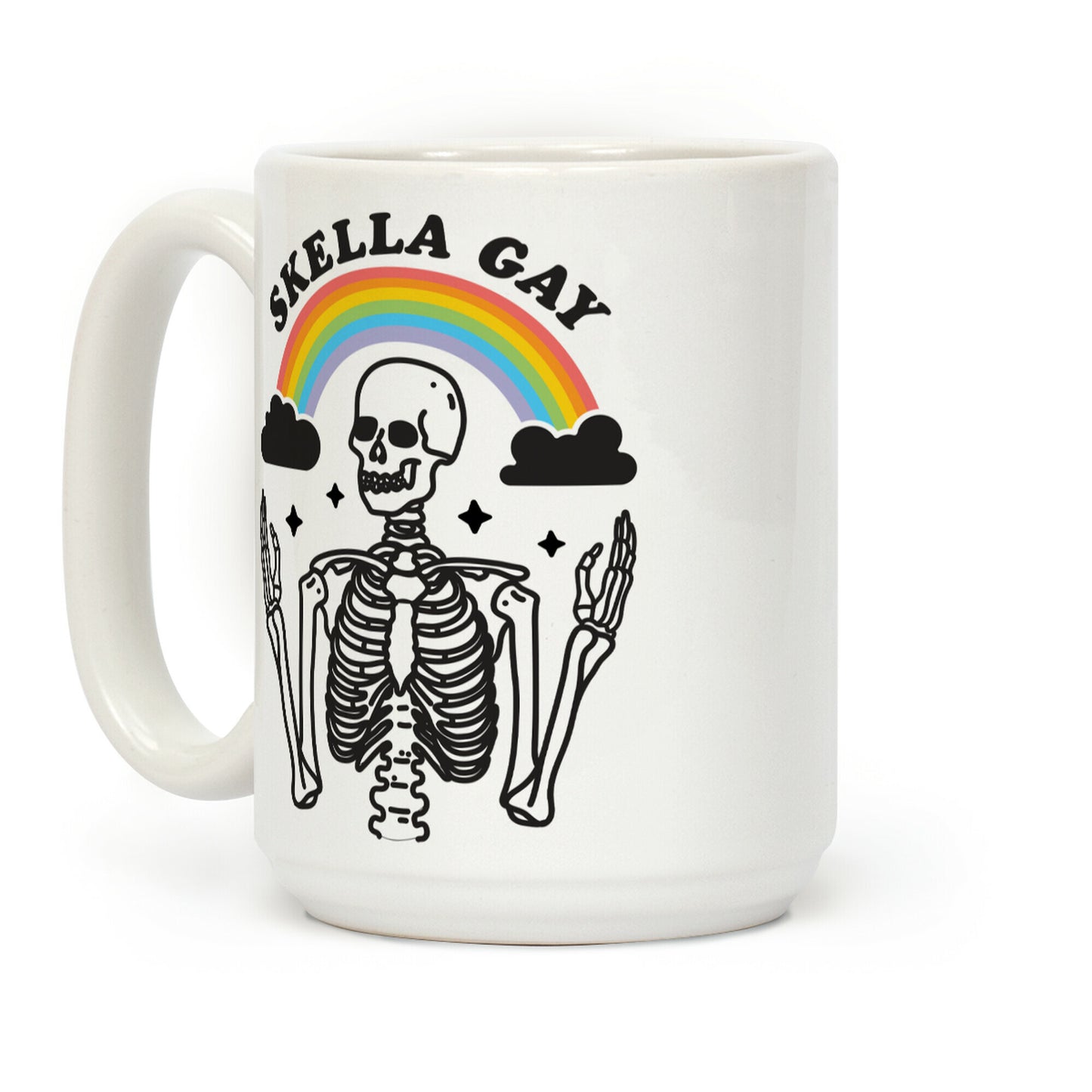 Skella Gay Skeleton Coffee Mug