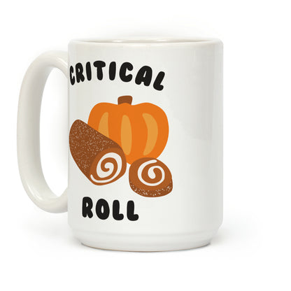 Critical Pumpkin Roll Coffee Mug