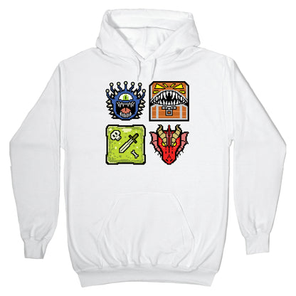 Pixel DnD Monsters Hoodie