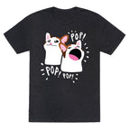 Pop Cat Unisex Triblend Tee