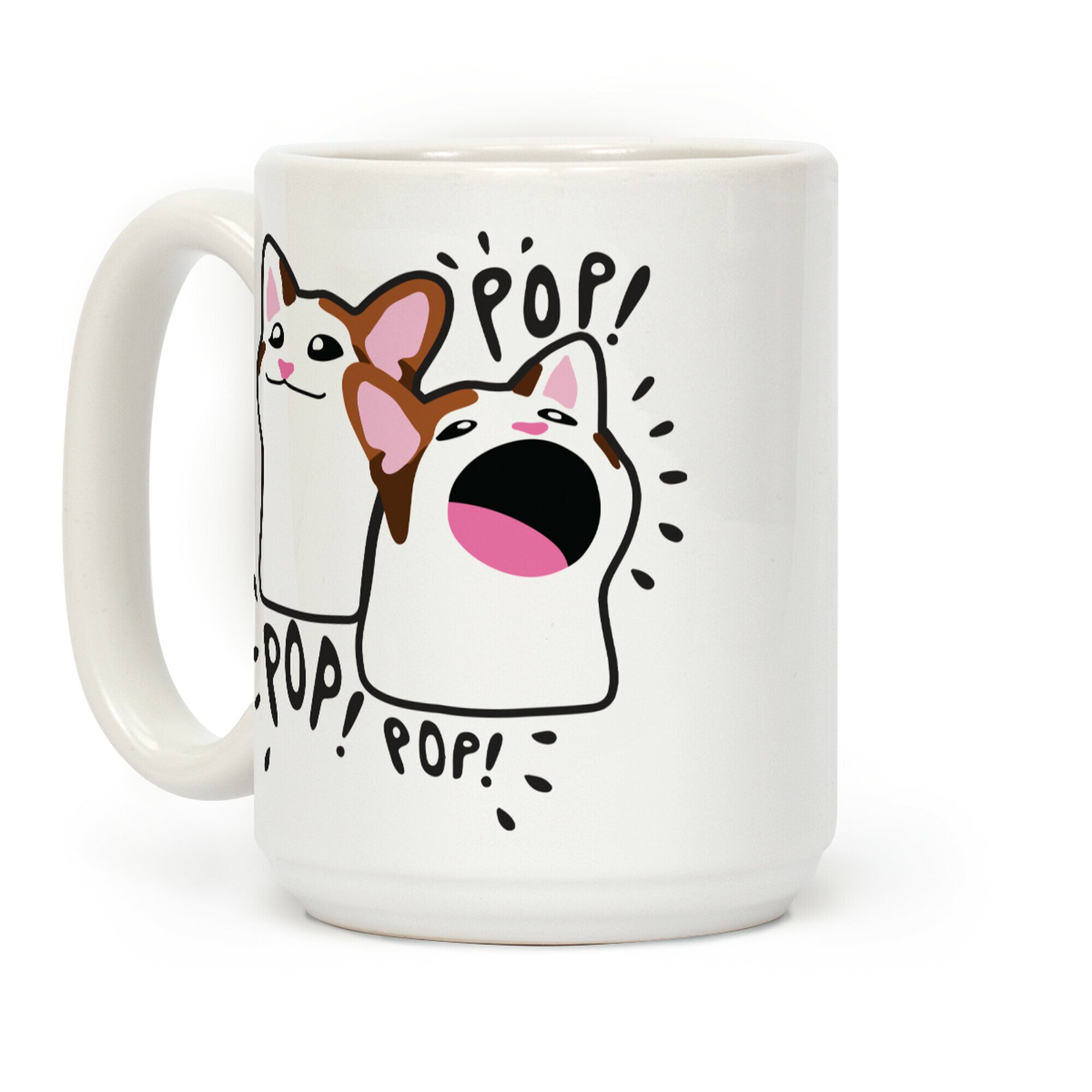 Pop Cat Coffee Mug