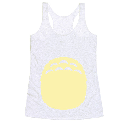 Totoro Tummy Racerback Tank