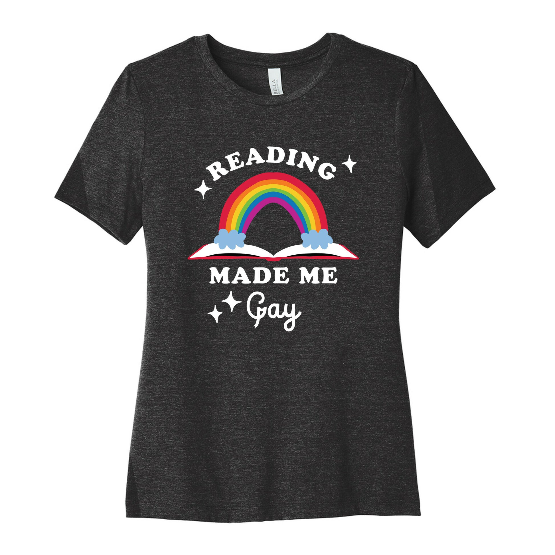 Reading Made Me Gay Women's Cotton Tee